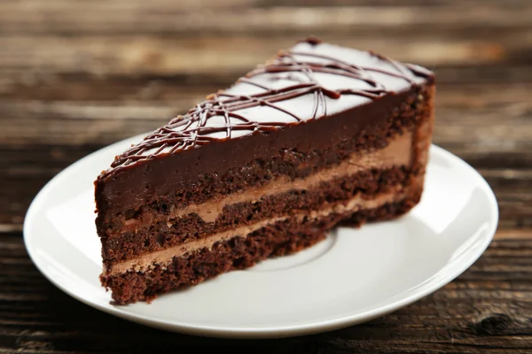 ダーク チョコレート ケーキ — ストック写真