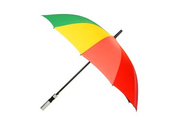 Colorful elegant umbrella clipart