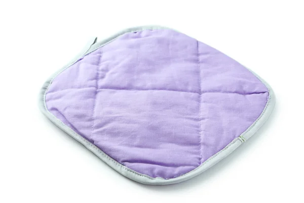 Purple kitchen potholder — Stock Photo, Image