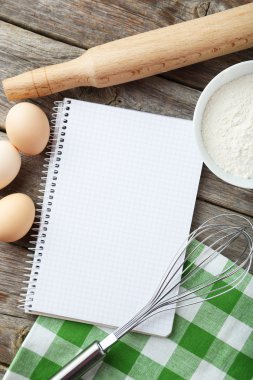 Açık boş tarif kitabı