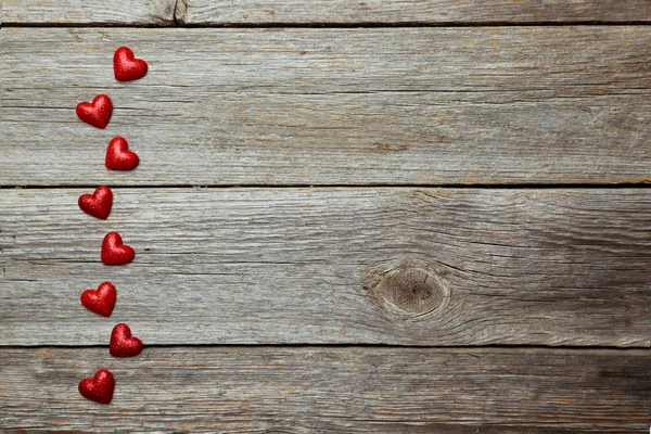 Amor corazones rojos — Foto de Stock