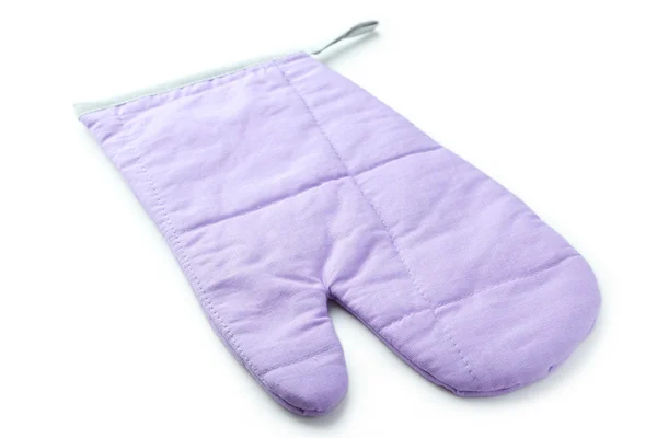 Purple kitchen glove — Stock Photo, Image