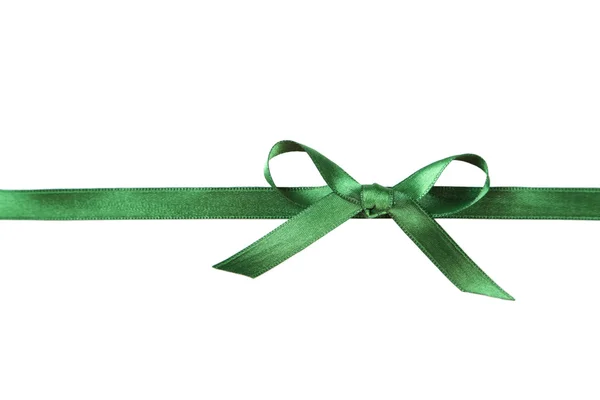 Зеленая лента с луком — стоковое фото