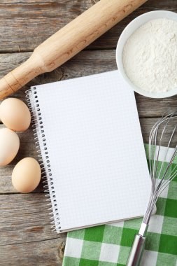 Açık boş tarif kitabı