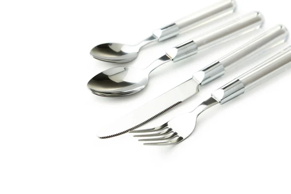 Cutlery isolated  on white — Stock Photo, Image