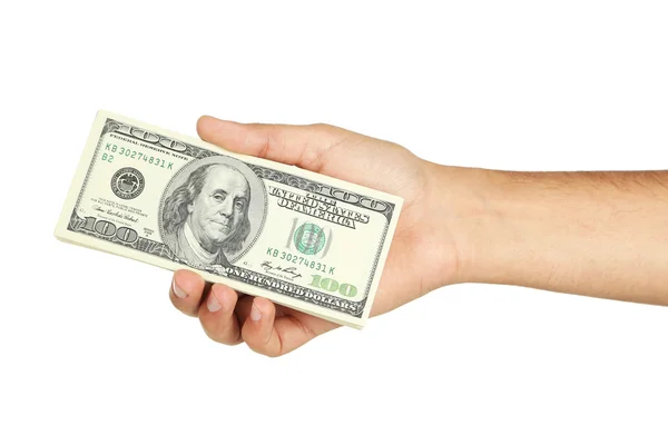 Hundred dollars bill — Stock Photo, Image