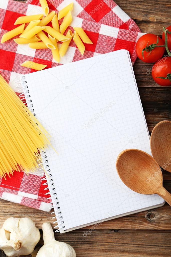 Open blank recipe book Stock Photo by ©5seconds 63899797