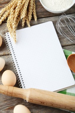 Açık boş tarif kitabı