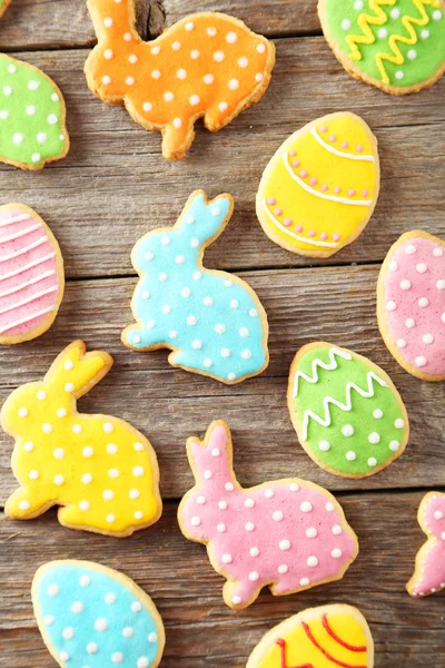 Barevné Velikonoce sušenky — Stock fotografie