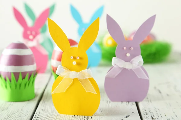 Hermosos conejos de Pascua —  Fotos de Stock
