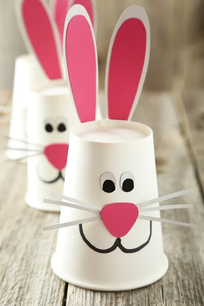 Hermosos conejos de Pascua — Foto de Stock