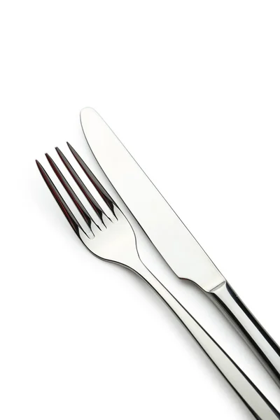Cutlery isolated on white — Stock Photo, Image