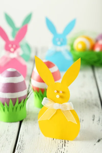 Beautiful Easter rabbits — Stock Photo, Image