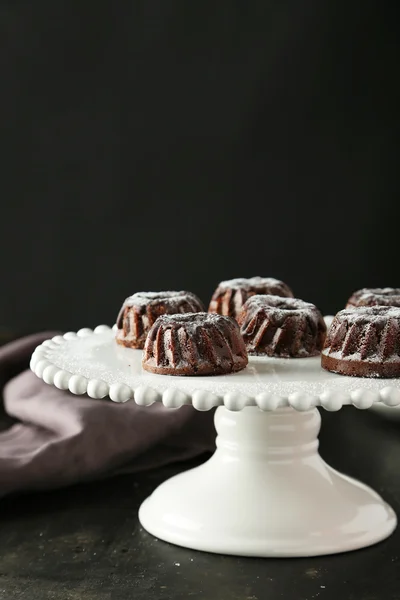 Torte di cioccolato fascio — Foto Stock