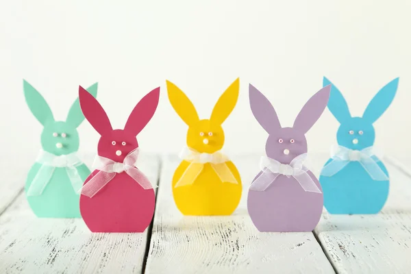 Beautiful easter rabbits — Stock Photo, Image