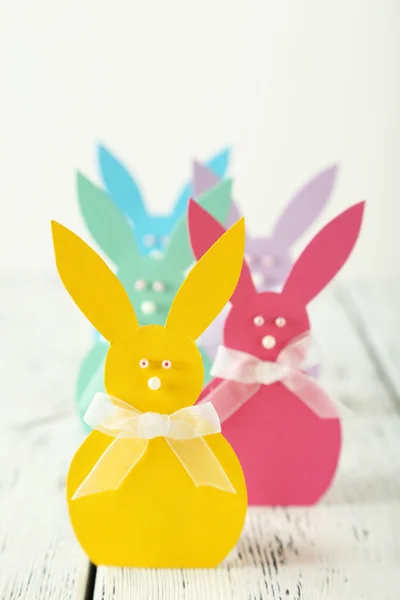 Beautiful easter rabbits — Stock Photo, Image