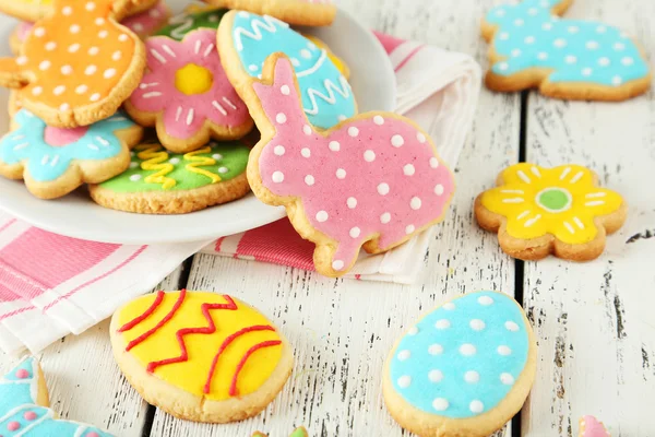 Colorful easter cookies — Stock Photo, Image