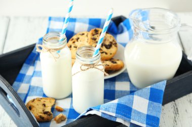 Süt ile çizgili payet ve plaka tanımlama bilgileri