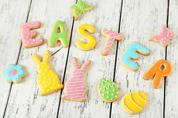 Coloridas galletas de Pascua — Foto de Stock