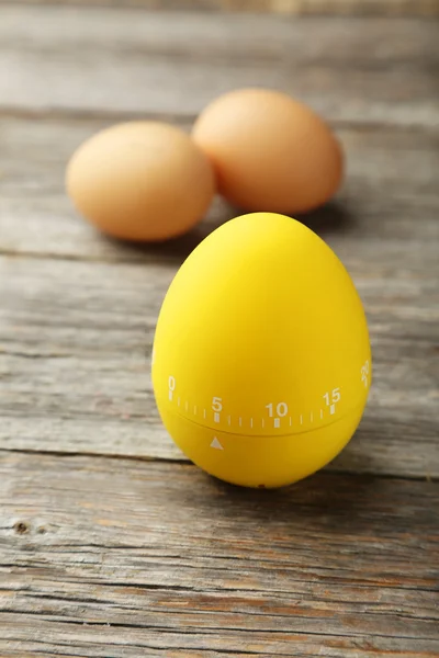 노란 계란 타이머 — 스톡 사진