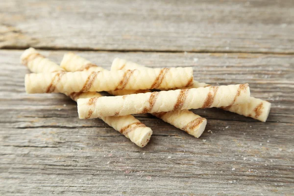 Waffle striped rolls — Stock Photo, Image