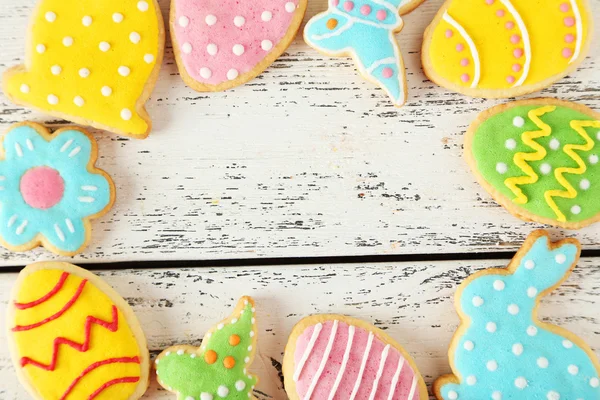 Colorful easter cookies — Stock Photo, Image