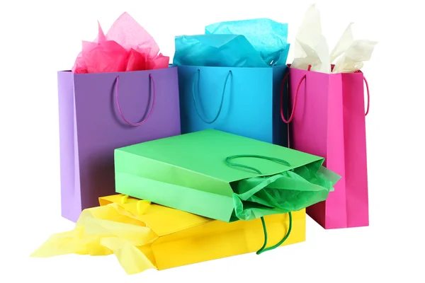 Colorful shopping bags — Stock Photo, Image