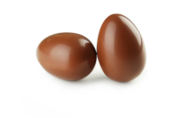 Chocolate easter eggs — Stock Photo, Image