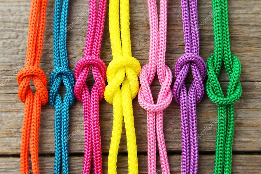 Colorful ropes close up — Stock Photo © 5seconds #67083145