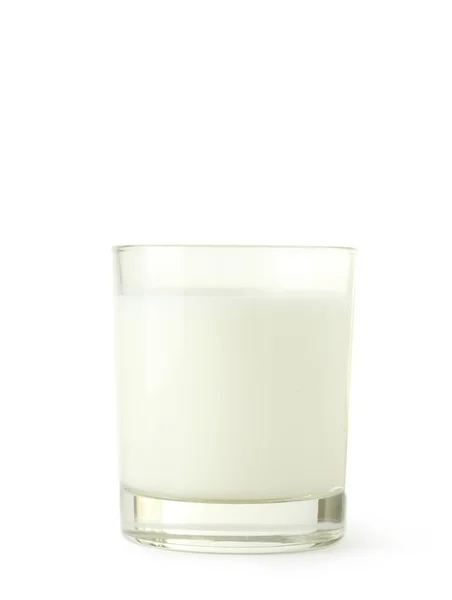 Vaso de leche fresca — Foto de Stock