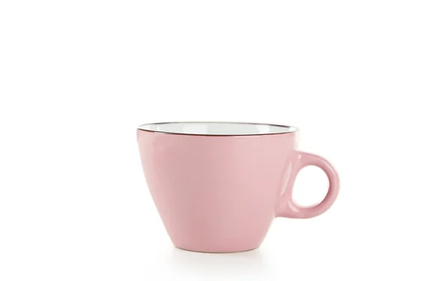 Pink porcelain cup — Stock Photo, Image