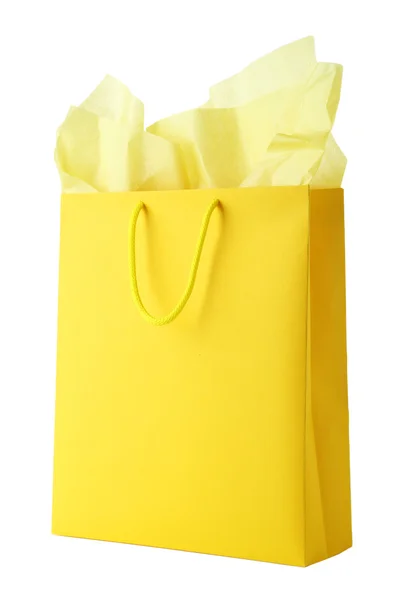 Желтая сумка — стоковое фото