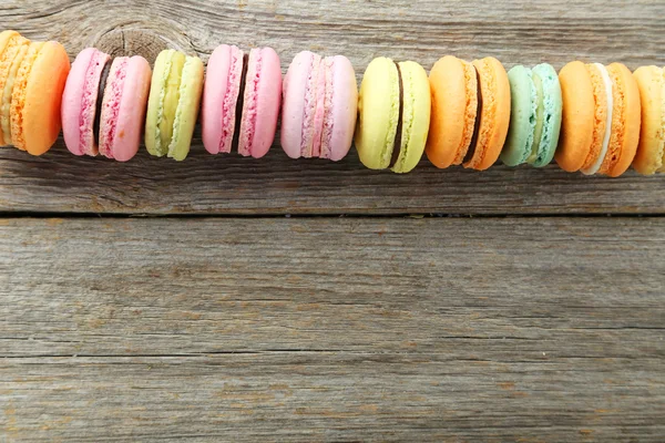 Macarons coloridos franceses — Fotografia de Stock
