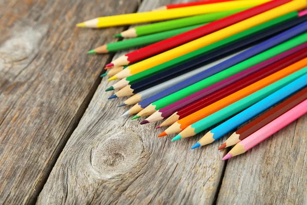 Colour wooden pencils — Stock Photo, Image