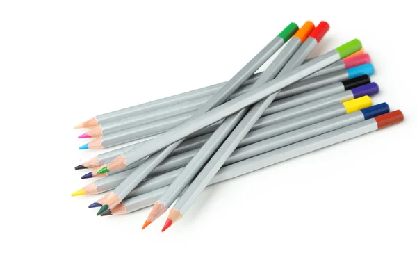 Colour wooden pencils — Stock Photo, Image