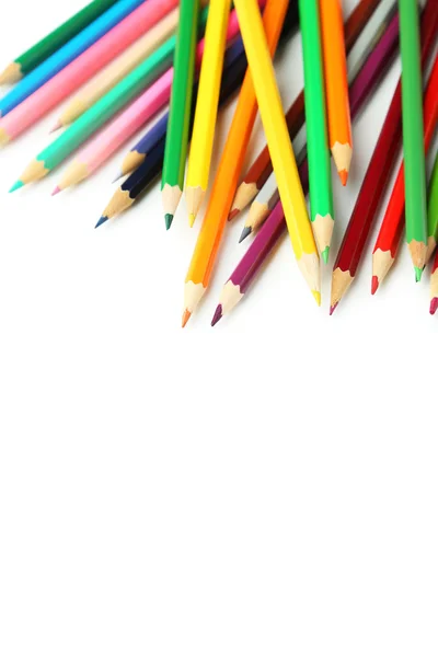 Colour wooden pencils — Stock Photo, Image