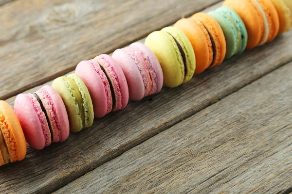 Macarons coloridos franceses — Fotografia de Stock