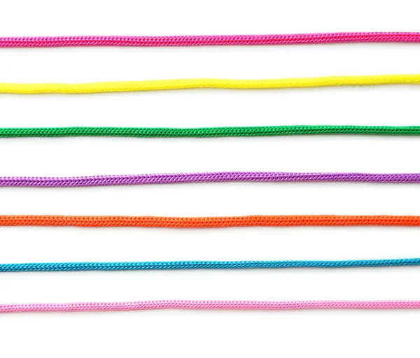 Fundo de cordas coloridas — Fotografia de Stock