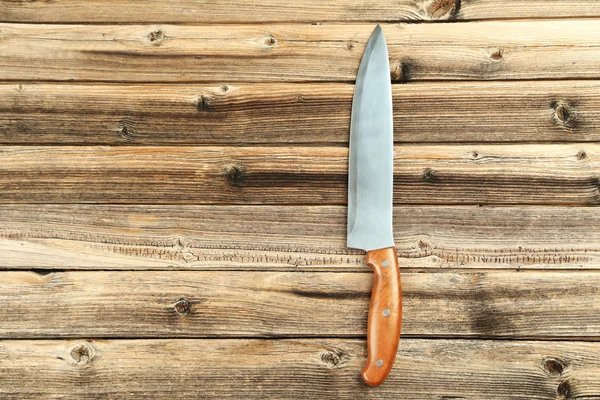 Big kitchen knife — Stock Photo, Image