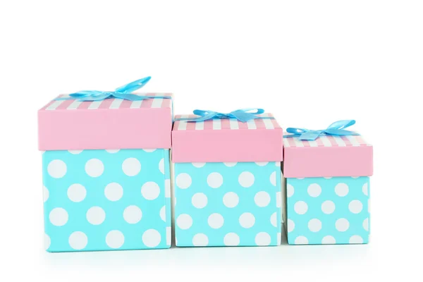 Beautiful gift boxes — Stock Photo, Image