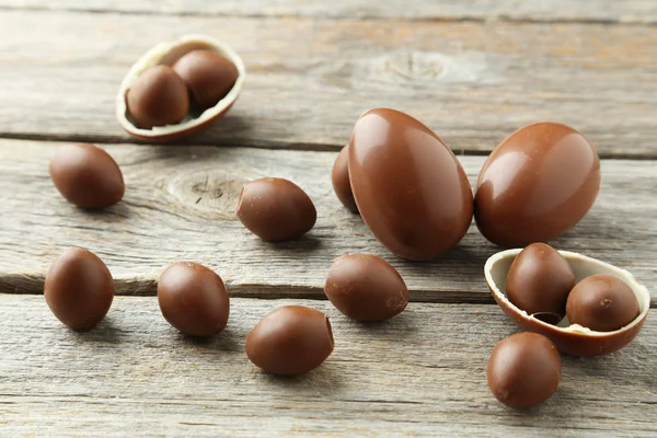 Choklad påskägg — Stockfoto