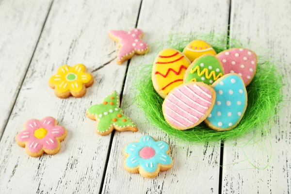 Colorful easter cookies — Stock Photo, Image