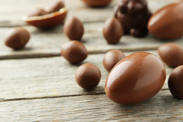 Choklad påskägg — Stockfoto