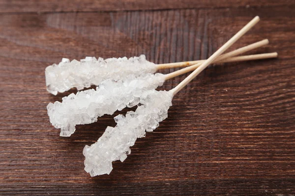 Krystalicznie biały cukier cukierki — Zdjęcie stockowe