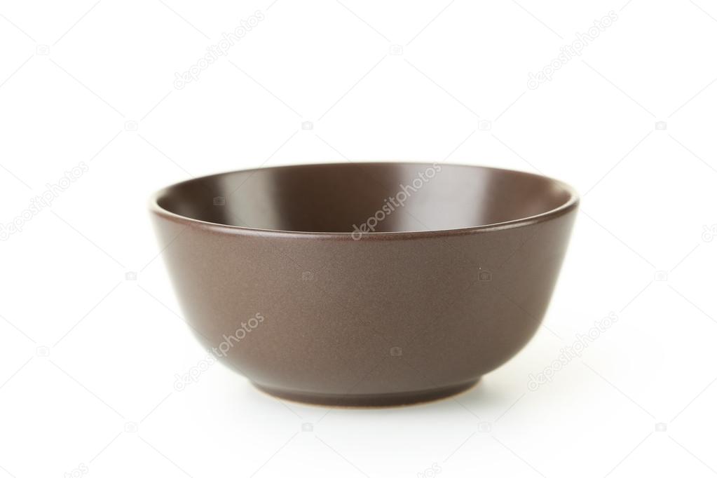 Empty bowl for food