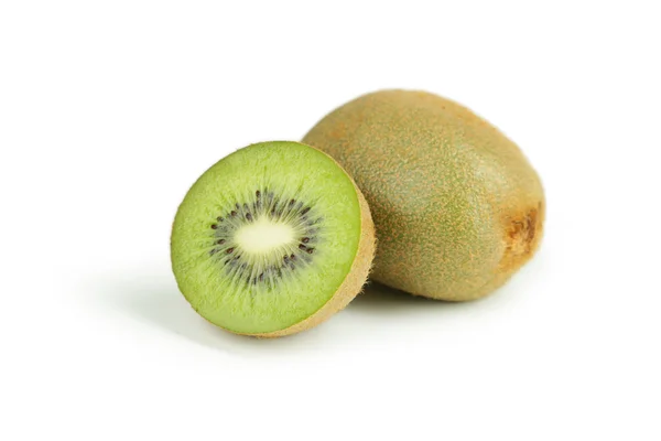 Eineinhalb Kiwi-Früchte — Stockfoto