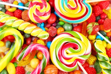 Meyve şekerleri arka plan