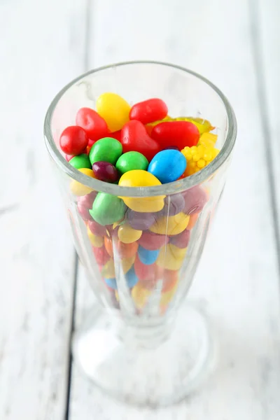 Bonbons colorés en verre — Photo