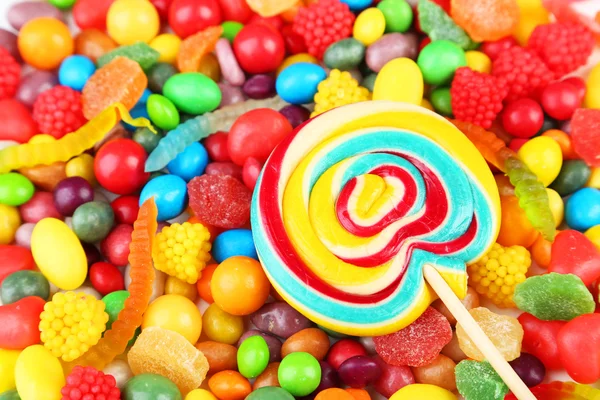Gyümölcs cukorka háttér — Stock Fotó