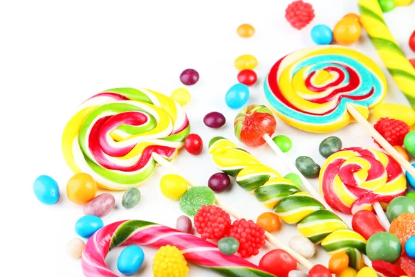 Different fruit candies — Stock Photo, Image